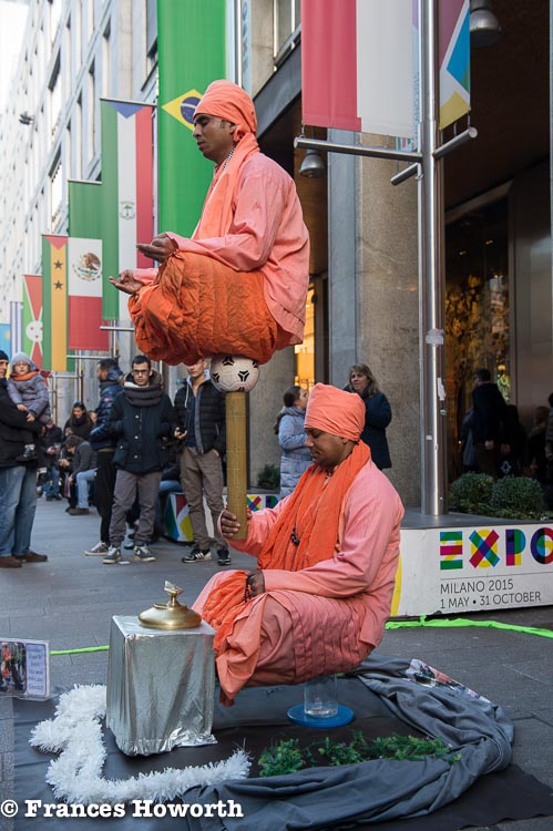 Trance balancing act in Milan