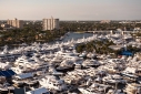 View of the Fort Lauderdale International Boat Show from Bahia Mar Hotel