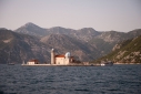Lady of Rock island (Gospa Od Skrpjela) and St George island (Sveti Djordje) in the Bay of Kotor