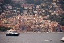 Villefranche-sur-Mer from aboard Big City