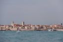 Antibes old town from aboard Big City