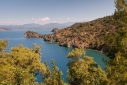 View from land out to sea on walk between Hillside Resort and Fethiye