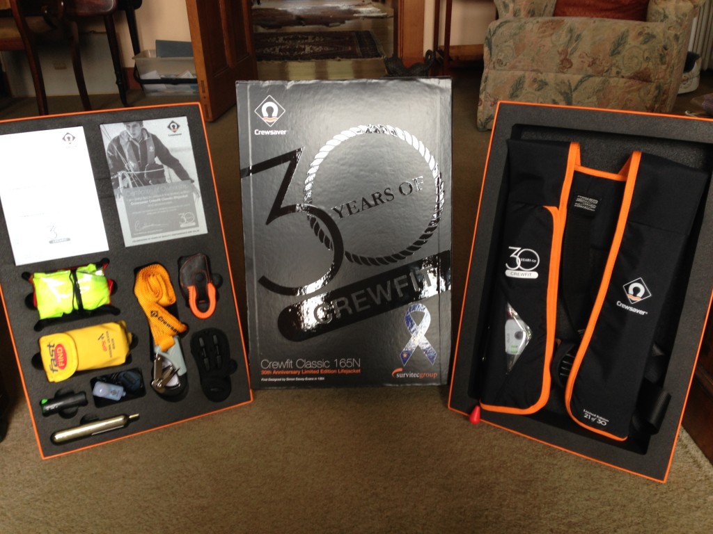 Presented With Limited Edition Crewsaver Jacket