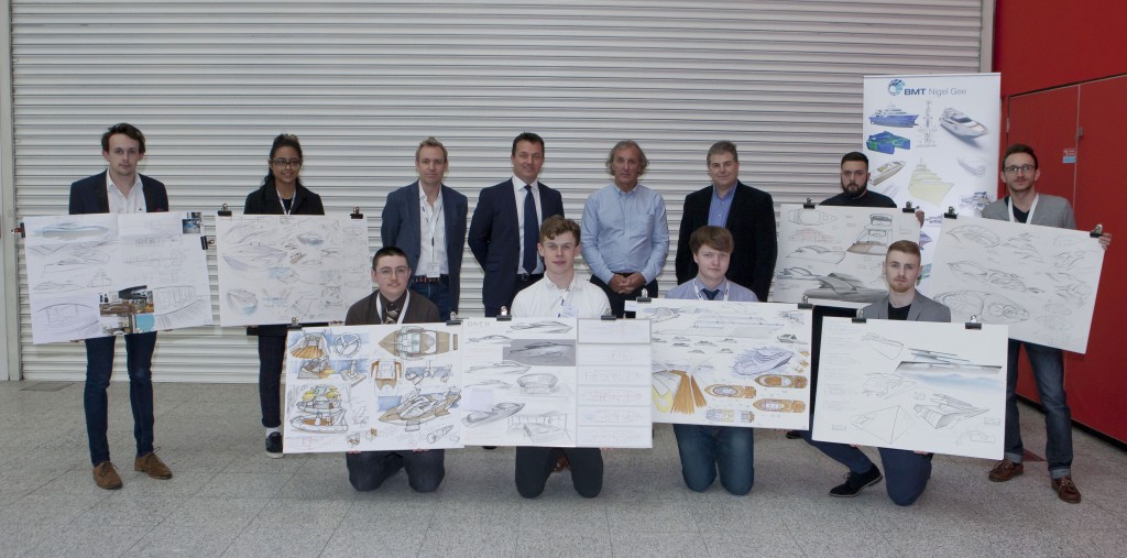 Student Competition Highlights Hand-Drawing Skills of Superyacht Design