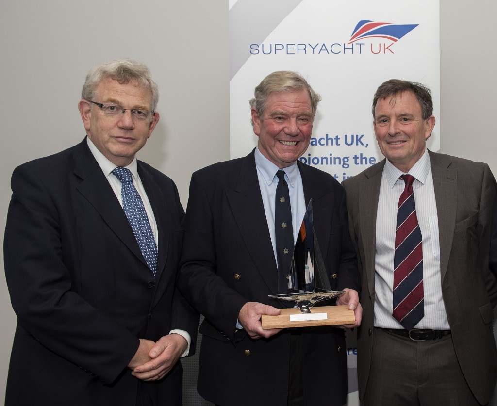Superyacht UK Awards Lifetime Achievement Honour to Piers Wilson