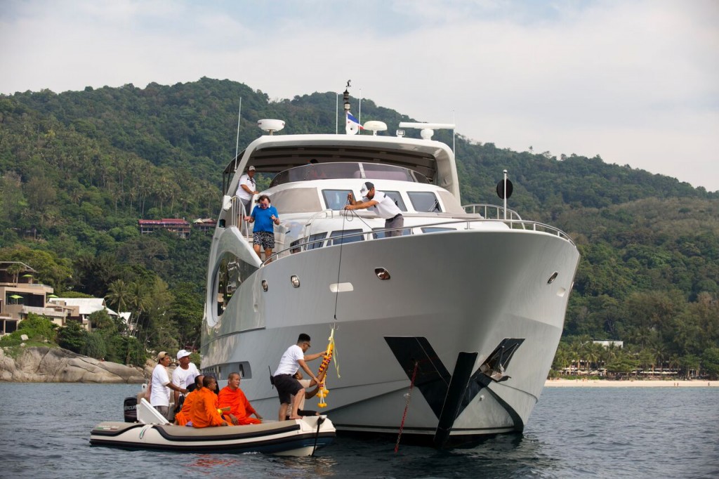Superyacht Event Gets Monks Blessing