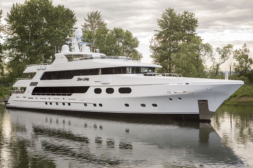 First of two Christensen 50 Metre Yachts Launched