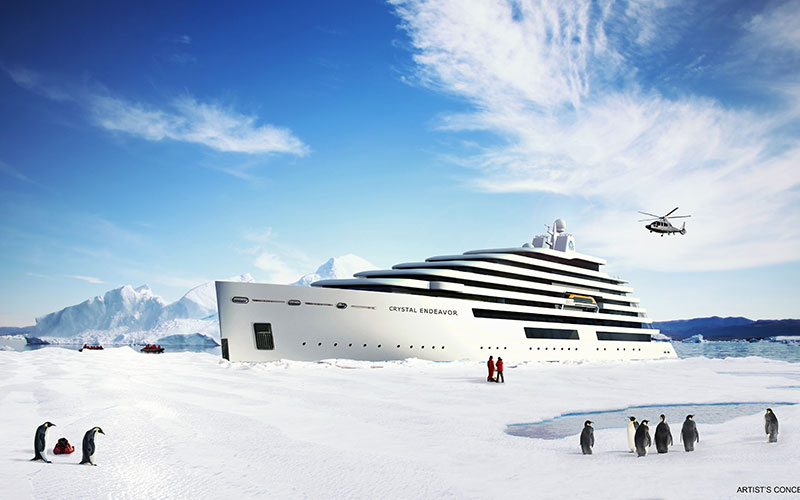 Crystal Yacht Expedition Cruises rebrand announced