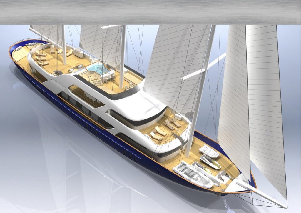 Meira the yacht that has taken 15 years to complete