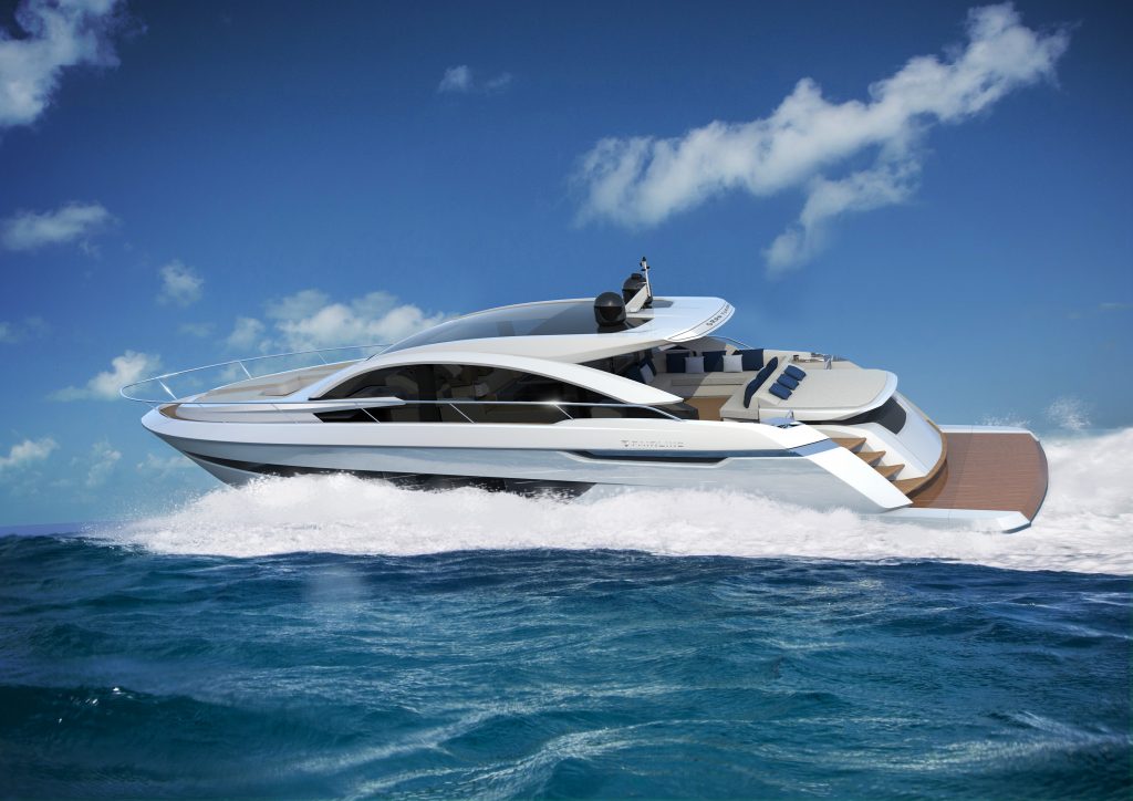 Fairline Yachts Targa 63 GTO on show at this year’s FLIBS