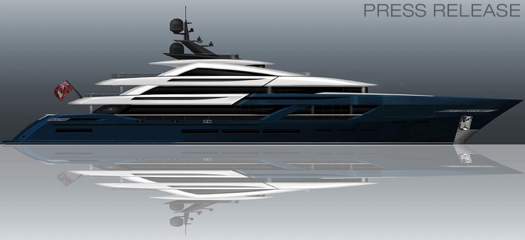 Project Rocco 65m project from ISA Yachts