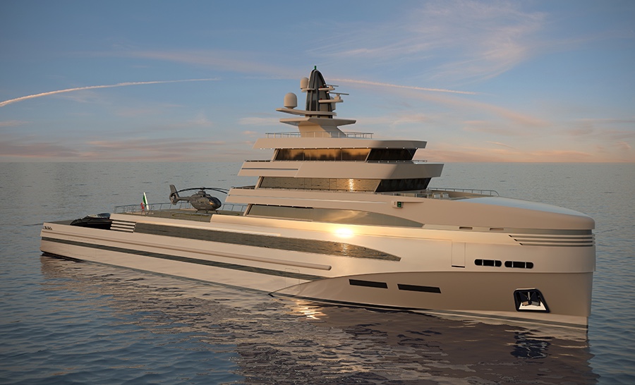 Rosetti Superyachts Unveils Shadow Yacht - The Howorths | The Howorths