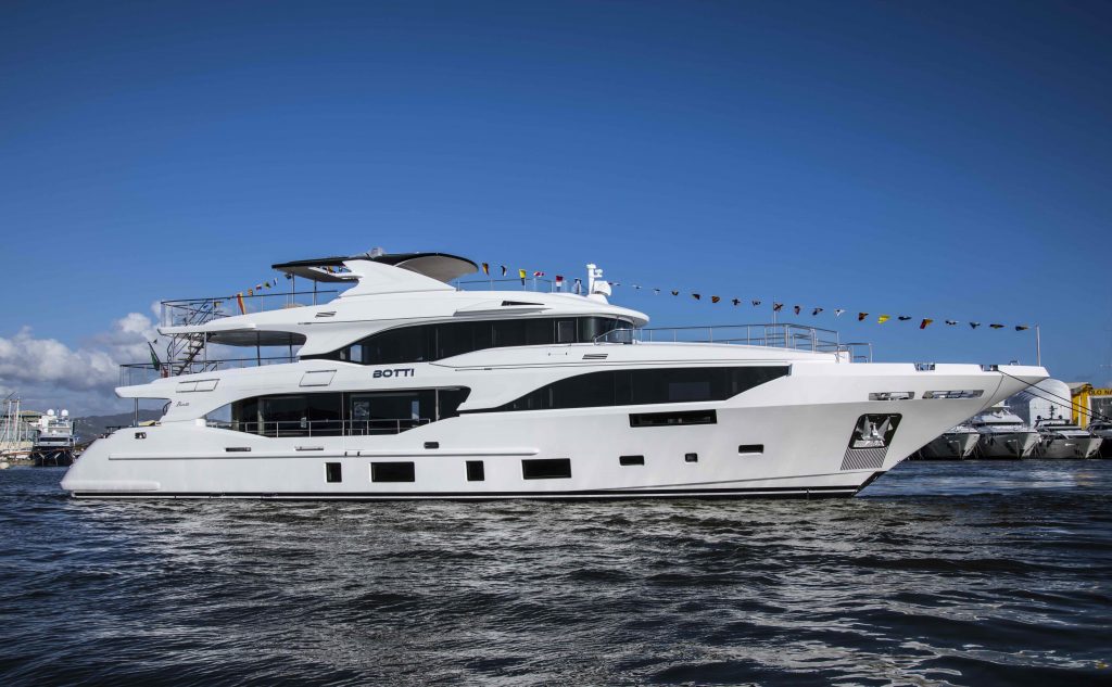 Benetti Class line hull number 3 has been launched