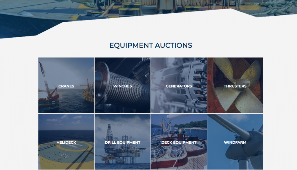 RM Bids: World’s First Website for Marine Equipment Auctions