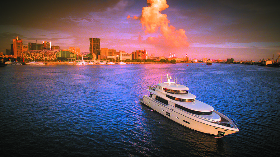 Johnson Yachts 93 a Show Stealer