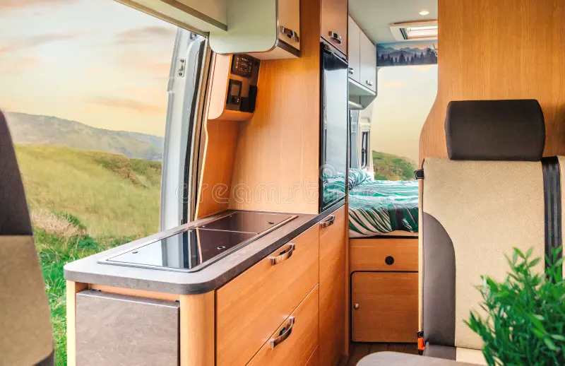 Book half term with Yescapa: Perfect for a family of four, the Family Finca Campervan keeps practicality front of mind. 