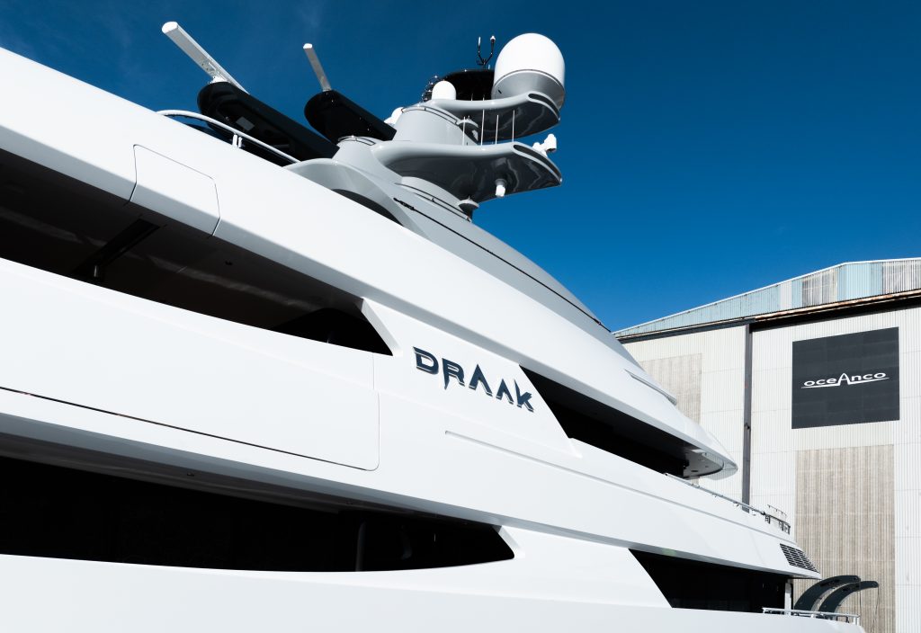 Converted Superyacht becomes Support Ship