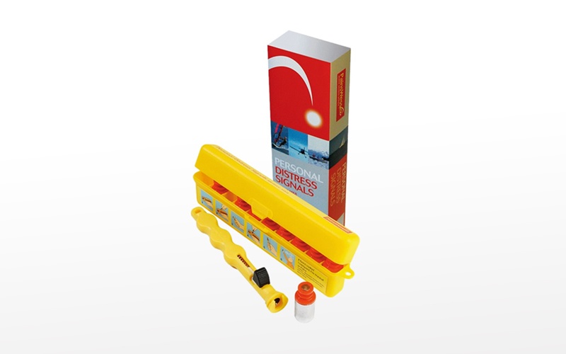 Carry Miniflares for emergency alerting at sea and on land