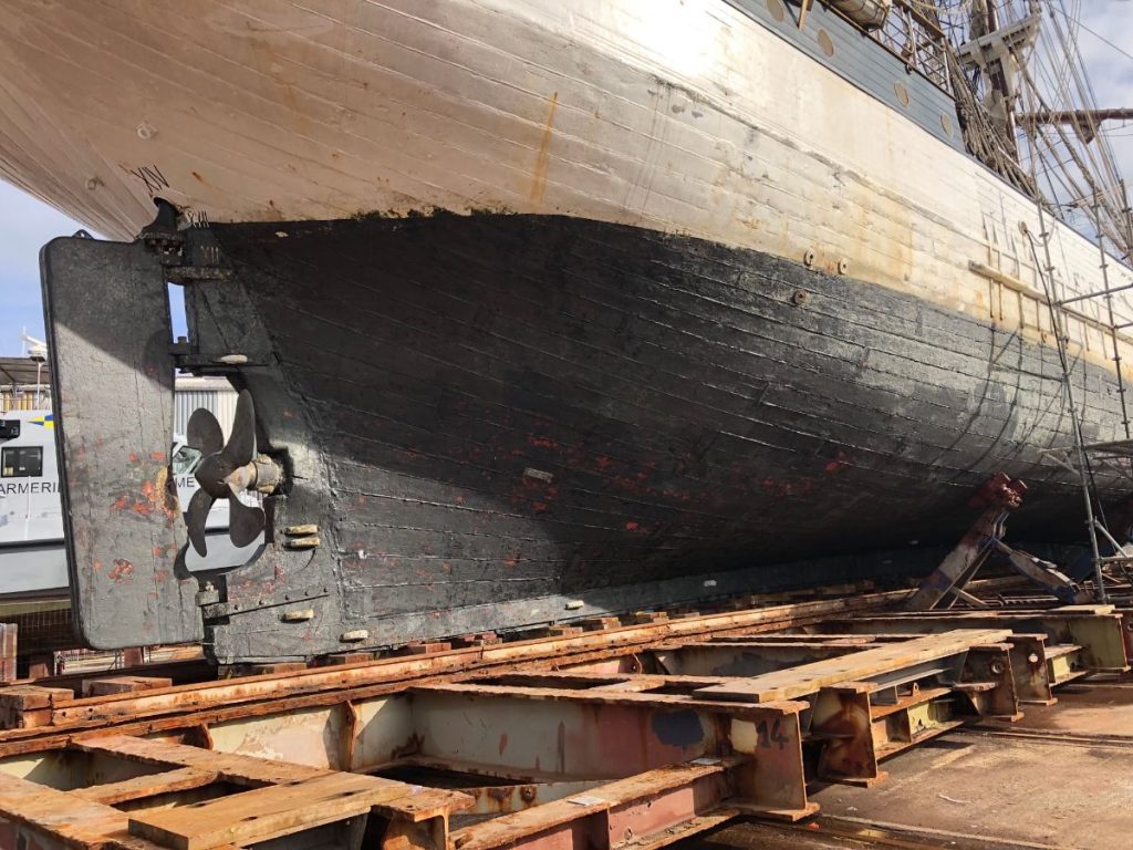 Le Français Completes Major Refit